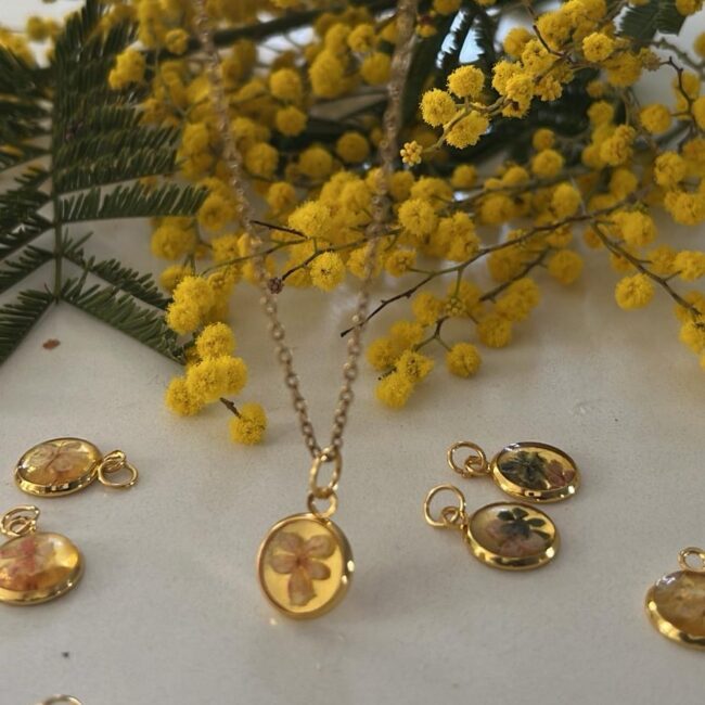 CHARM ORO FIORI ESSICCATI