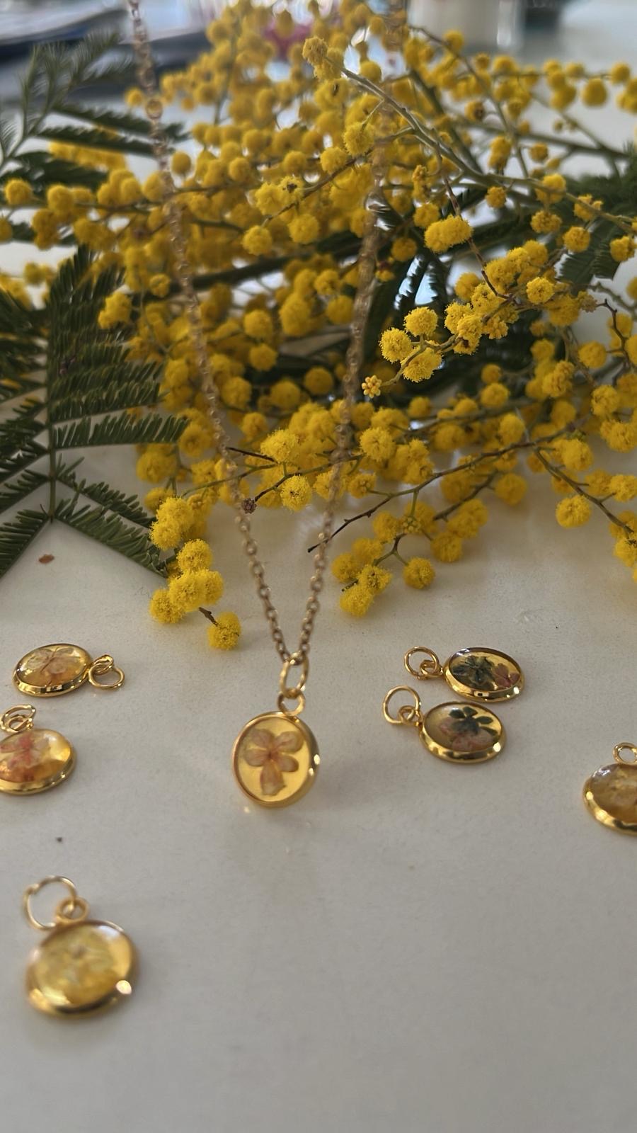 CHARM ORO FIORI ESSICCATI