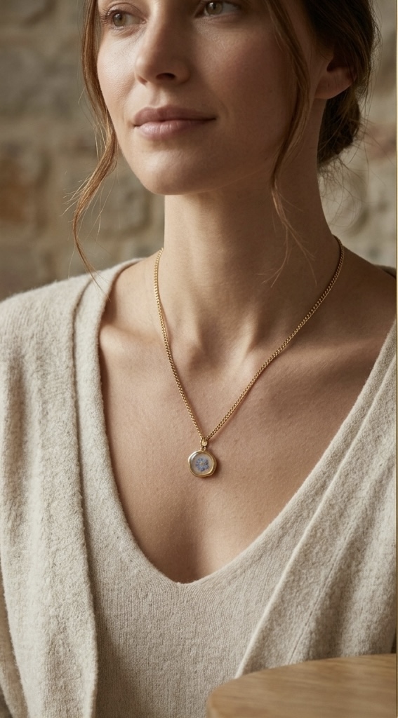 CHARM ORO FIORI ESSICCATI - immagine 3